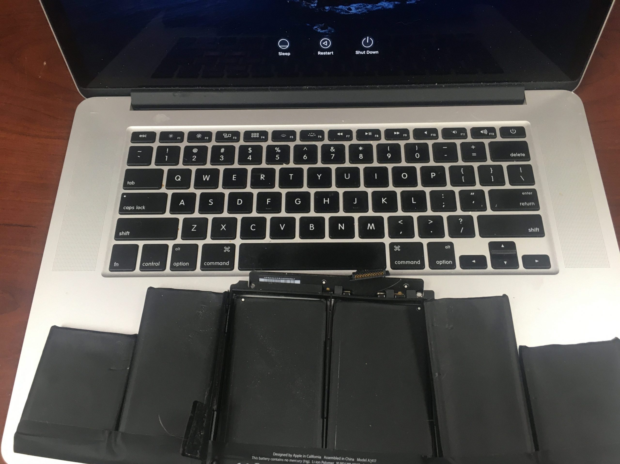 macbook pro battery repair